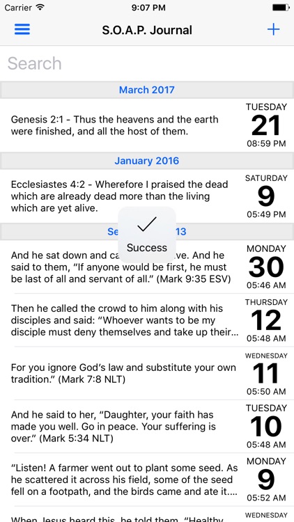 S.O.A.P. - Your Bible Study Journal