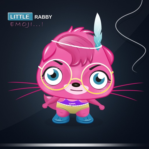 Rabby Cartoon emoji stickers for iMessage
