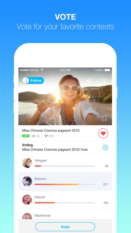 RINGS LIVE - Interactive Broadcasting Platform screenshot-4