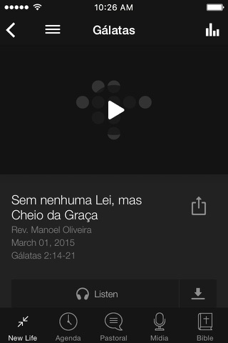 NEW LIFE US APP - náhled