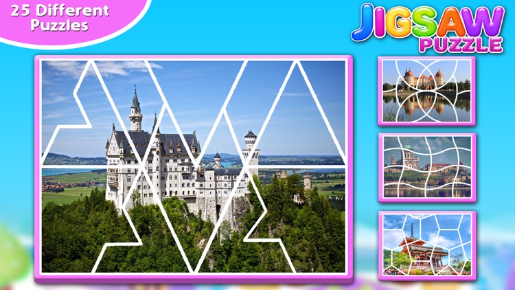 Princess Castle Jigsaw Puzzle - Jiggy Puzzle Pack