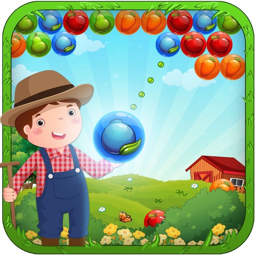 Fruit Charm - New Free  Bubble Shooter Match 3 Icon