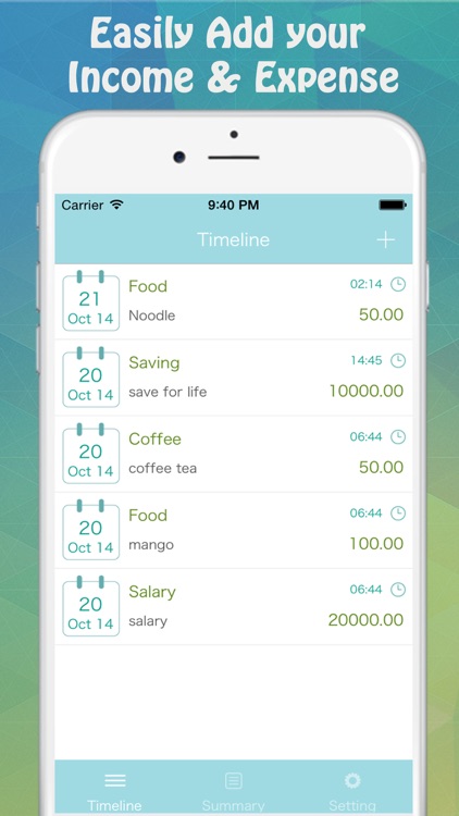 Income & Expense-Money Tracker