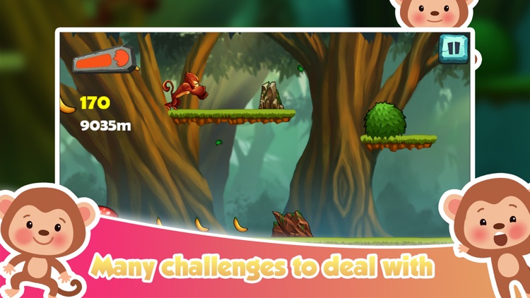 Monkey Run - Jungle Monkey screenshot-3