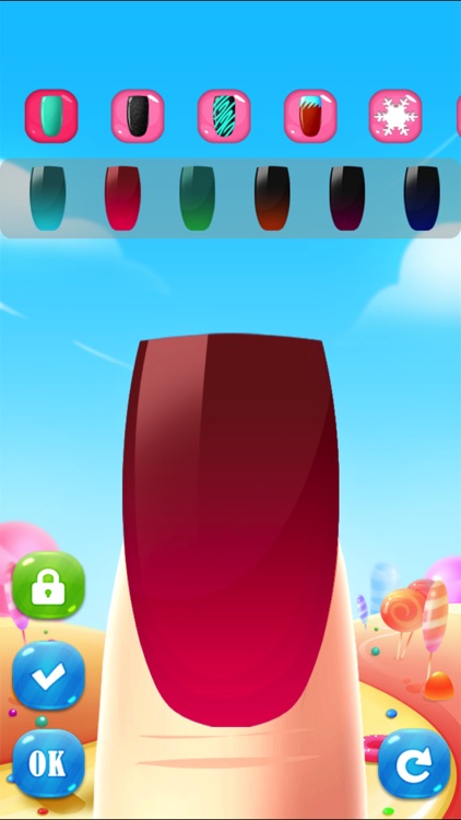 dress up nails salon beauty art spa game for girls