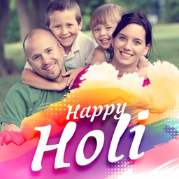 Holi Photo Frame - Best Frame of Colors