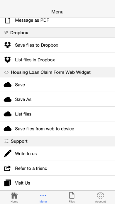 How to cancel & delete Housing Loan Claim Form from iphone & ipad 4