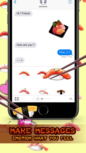 Japanese Food สติกเกอร์ คีย์บอร์ด โดย ChatStick(圖2)-速報App