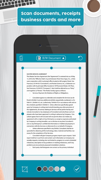 Easy Scanner Pro: PDF scanner app to scan document Screenshot 2