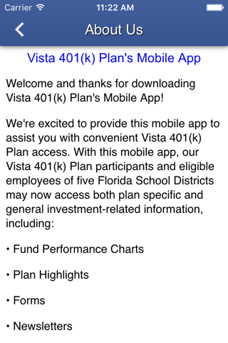 Vista 401(k) screenshot 3