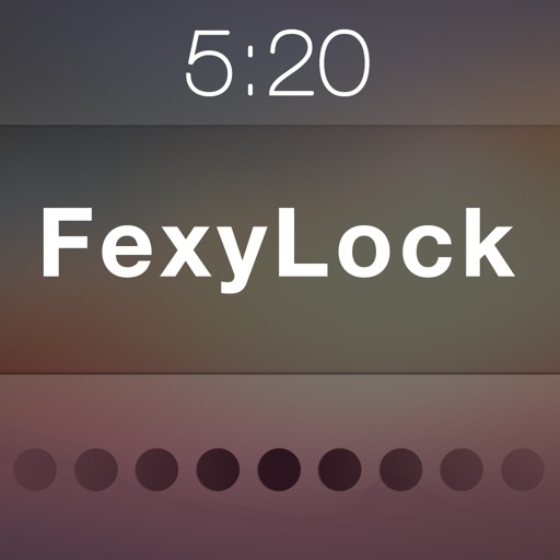 FexyLock - Style your lock screen iOS App