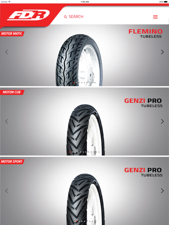 Screenshot #6 pour Fdrtire Catalogue