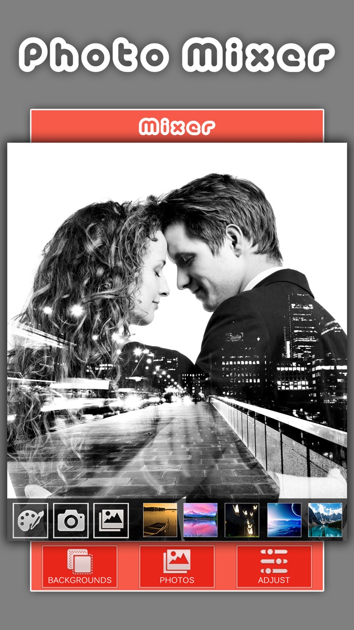 照片混合器 - 混合照片