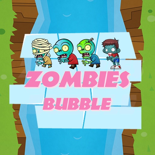 Zombies survival Bubble Trouble iOS App