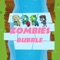 Zombies survival Bubble Trouble is about a bubble who is coming out from its cloud and going higher, what you have to do is slide and make its way as higher you can go while avoiding obstacles on the way