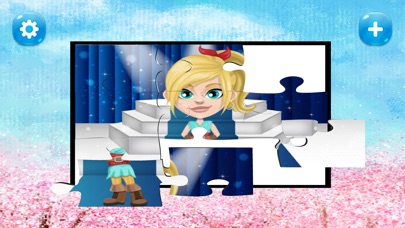 girls jigsaw puzzle cartoon games 1.0 IOS -