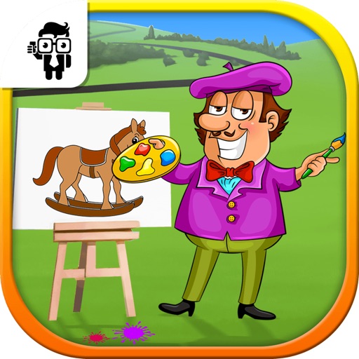 Toys Kids Coloring Book iOS App