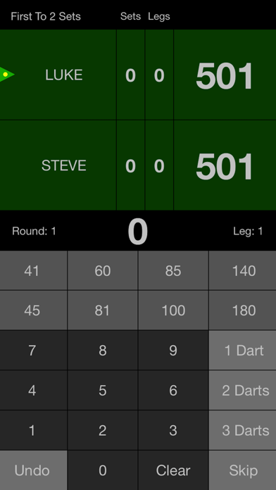 X01 Darts Scoreboardのおすすめ画像2