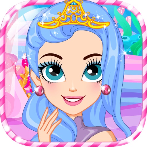 Beautiful Mermaid - Princess of Sea Makeover Girl Icon