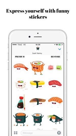 Sushi Yammy - Stickers Set(圖2)-速報App