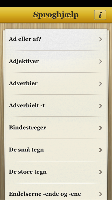 How to cancel & delete Sproghjælp from iphone & ipad 1