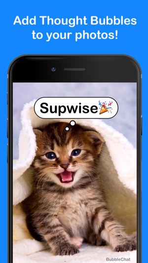 BubbleChat - add thought bubbles to phot