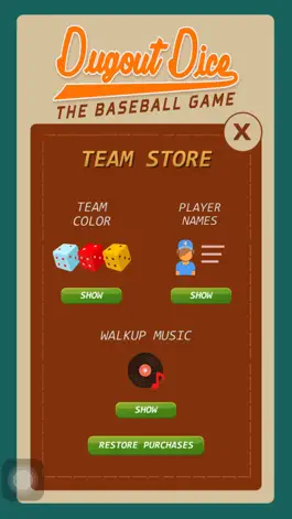 Game screenshot Dugout Dice - The Baseball Game hack
