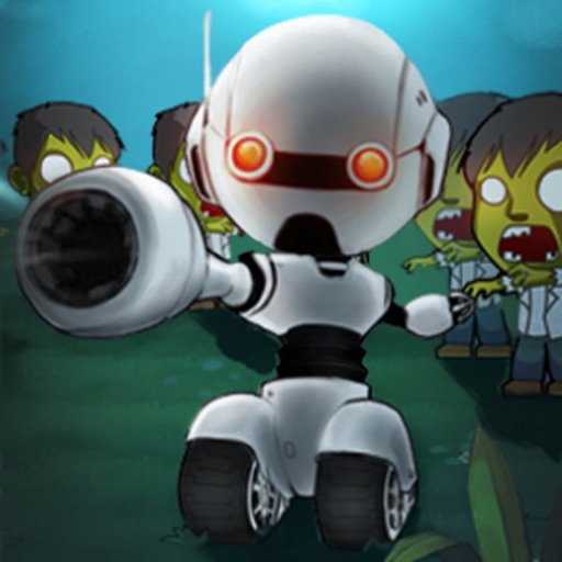 Robot vs Zombies HD iOS App