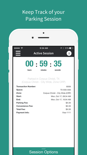 Park CC - Mobile Payments For Parking(圖4)-速報App