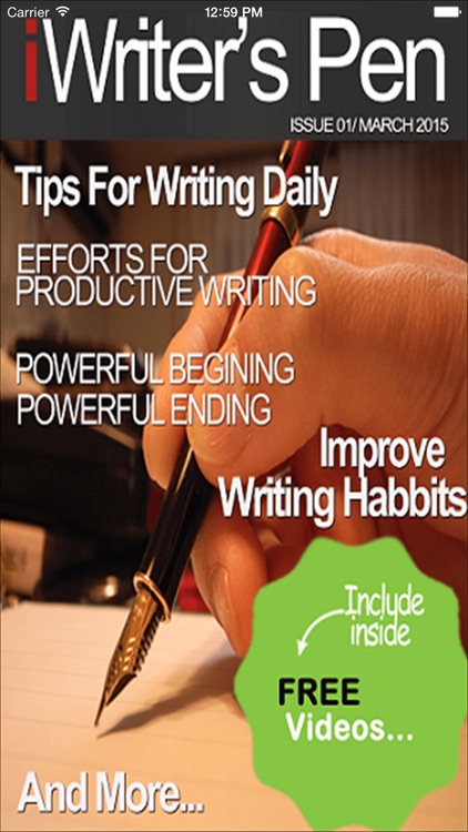 iWriter's Pen Magazine