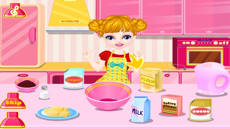 Anna Cooking Frozen Cake Chocolate maker Games screenshot-4