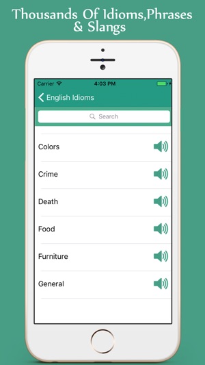 English Idioms - English Proverbs Slangs and Verbs(圖2)-速報App