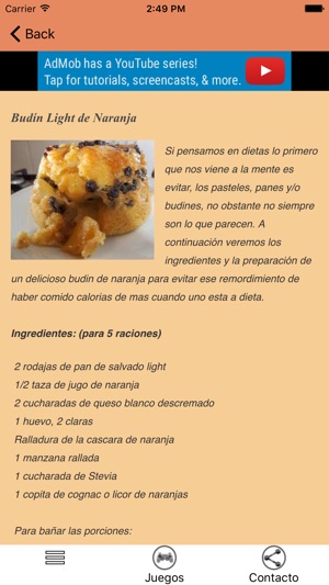 Recetas de Postres Dietéticos(圖4)-速報App