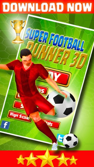 Football Star Pro Runner Shoot 3D(圖5)-速報App