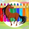 Horse Patrol and Little Pony Coloring Book