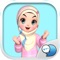 This is the official mobile iMessage Sticker & Keyboard app of Amarena 3D Hijabgirl Character