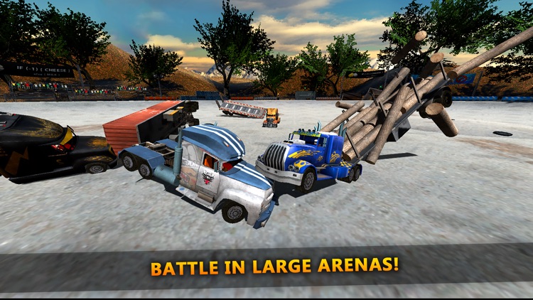 18 Wheeler Truck Crash Derby screenshot-3