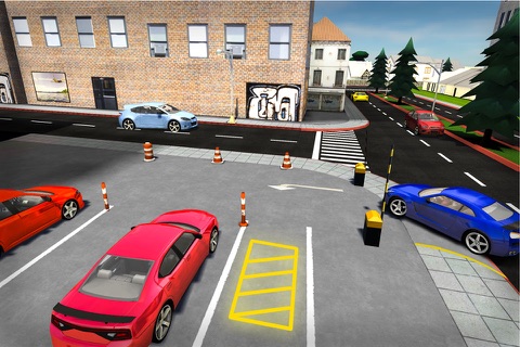 Race Car Driving Simulator: City Driving Test 3D screenshot 2