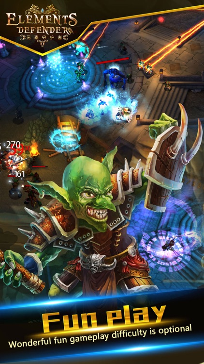 Elements Defender 3D : Epic Tower Defense