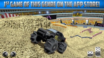 Screenshot from Monster Truck Parking Game Real Car Racing Games