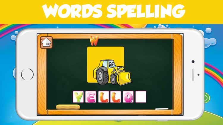 5 in 1 Kids Color Name Learning Educational Games screenshot-3