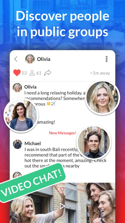 Hitch - Group Video Chat, Meet Friends And People