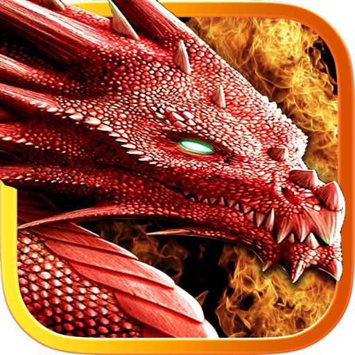 Flying Dragon Simulator - 3D fire Blazing Dragon Icon