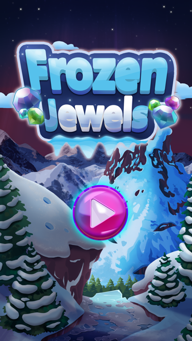 Bunny Frozen Jewels Match 3 screenshot 2
