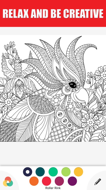 Download Adults Coloring Book Color Therapy For Anti Stress By Chunchit Boonkrong