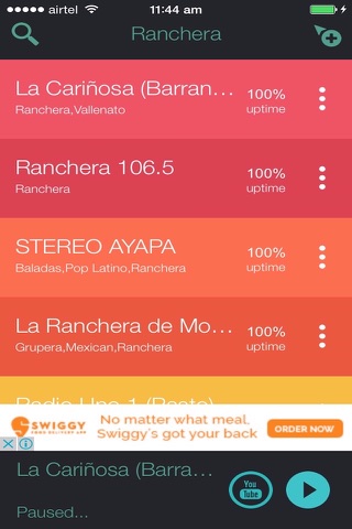Ranchera Radio Stations screenshot 2