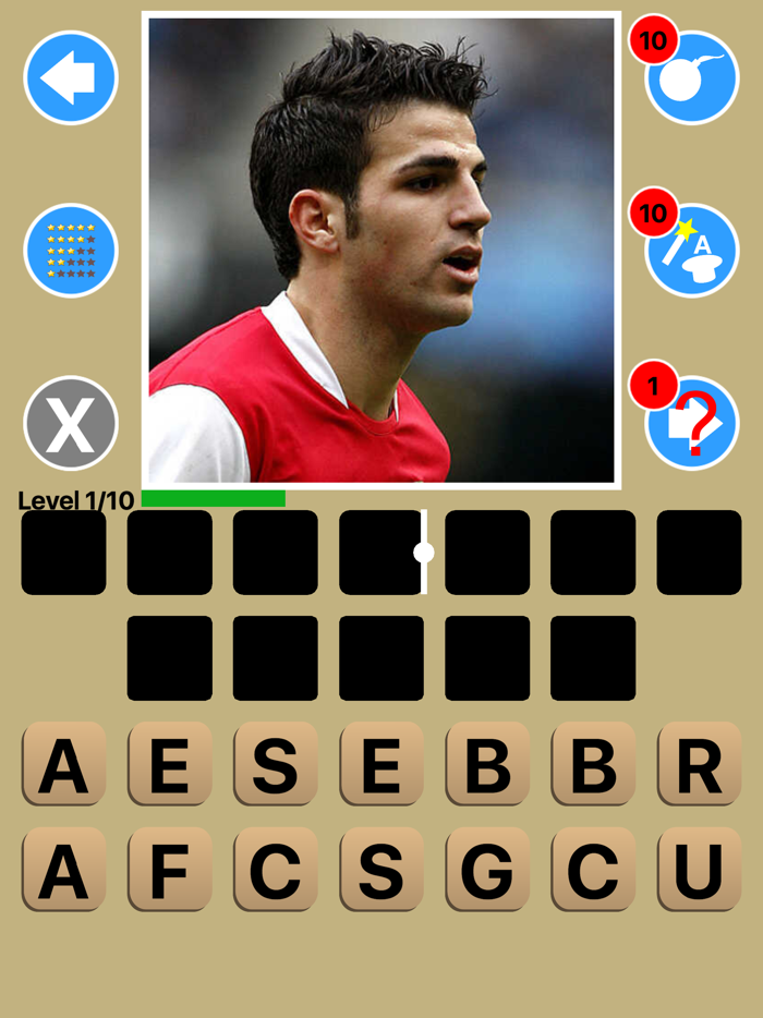 Football Players Soccer Game Quiz Maestro