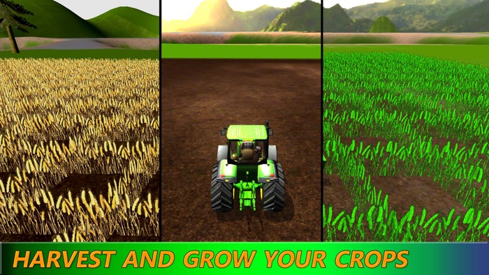 Farming Expert Game Diesel Tractor Harvest Season