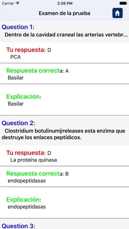 Preguntas de la Prueba de Práctica USMLE screenshot-4