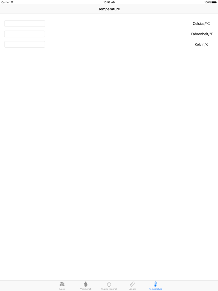 Simple Unit Converter - Basic Units